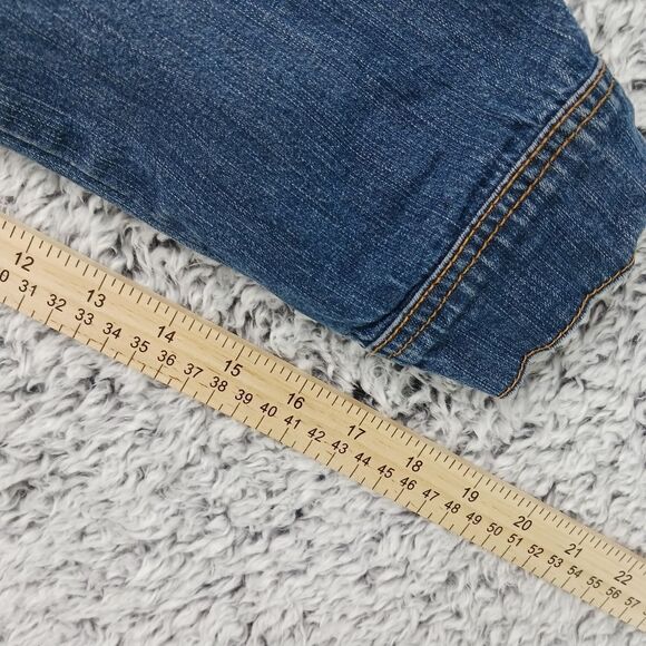 Liz Claireborne Villager Stretch Denim Jacket Women's 14. Five Pockets.......... - Picture 9 of 10